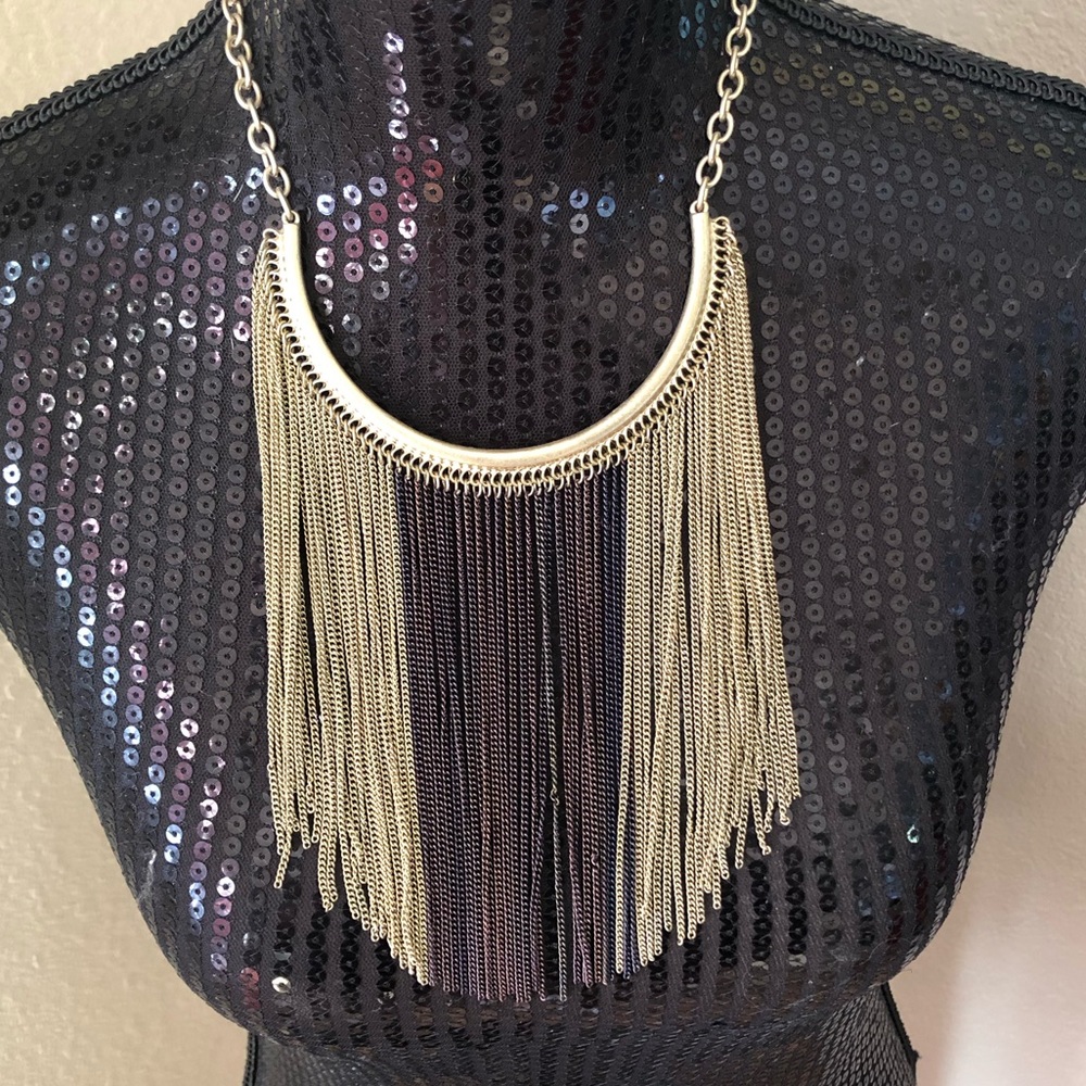 Chico’s Boho Bib Necklace